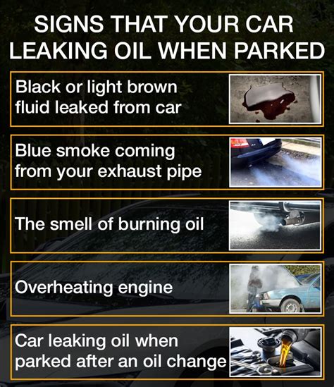 car leaking oil when parked|Car Leaking Oil When Parked: Causes, Signs, And Fixes